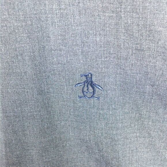 Penguin Mens Grey Shirt Size Medium - Picture 7 of 9
